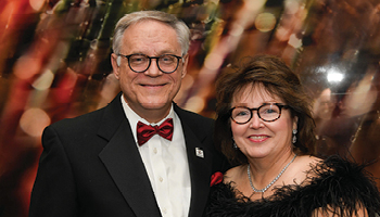 ISBA Immediate Past-President Dennis Orsey and Catherine Orsey.