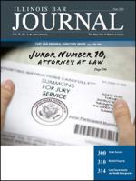 June 2010 Illinois Bar Journal Cover Image