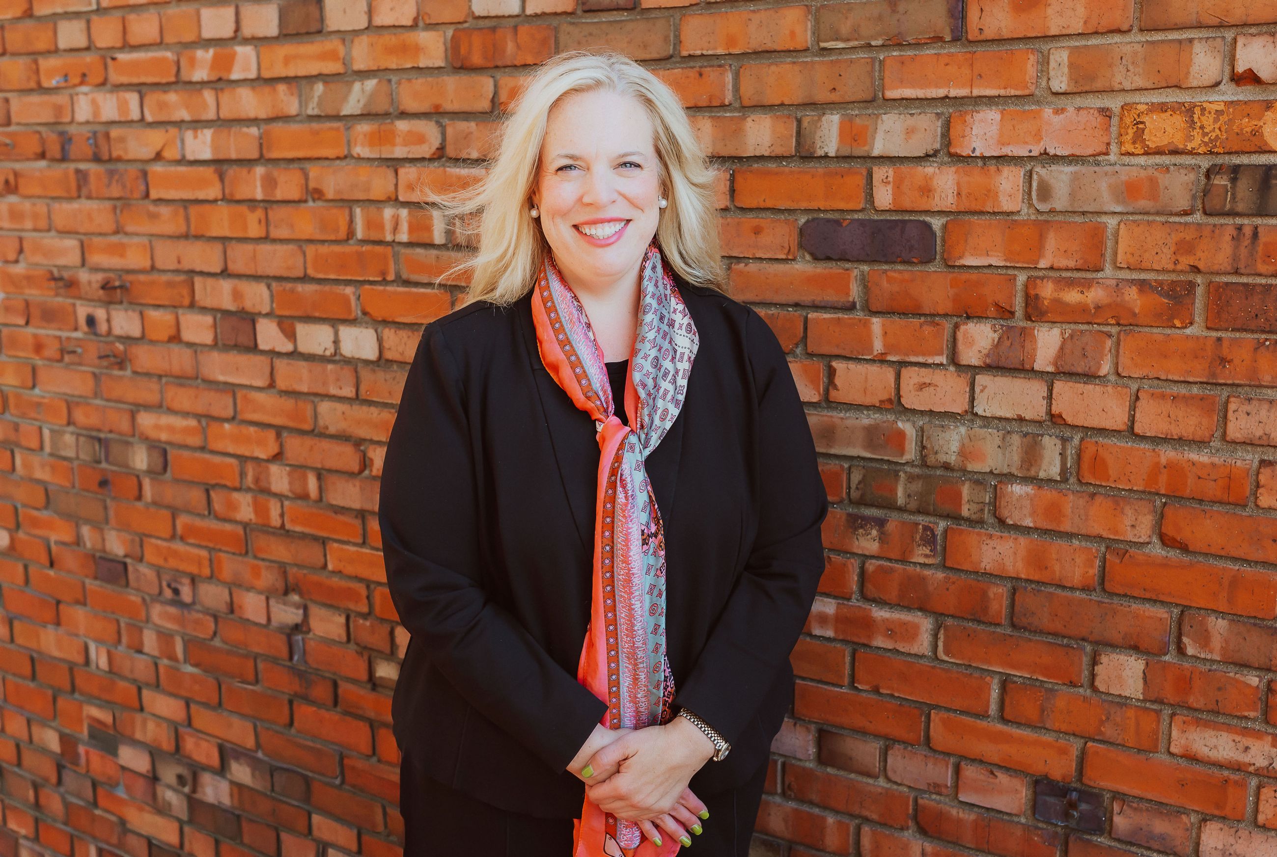 A photograph of Sara Stephenson Peska. 