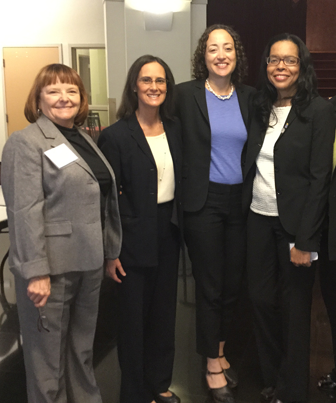 Mary Petruchius, IL Attorney General Lisa Madigan, Catherine Lhamon, Hon. Yolaine Dauphin.