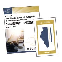 covers of Illinois Rules of Evidence Package