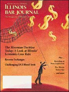 August 2001 Illinois Bar Journal Cover Image