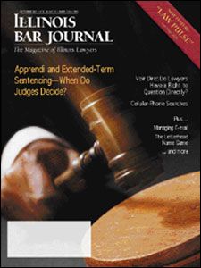October 2001 Illinois Bar Journal Cover Image