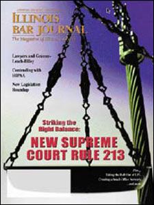 August 2002 Illinois Bar Journal Cover Image