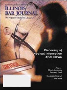 November 2003 Illinois Bar Journal Cover Image