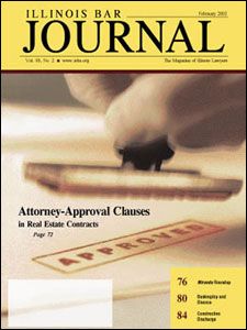 February 2005 Illinois Bar Journal Cover Image