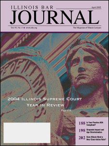 April 2005 Illinois Bar Journal Cover Image