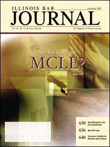 December 2005 Illinois Bar Journal Issue Cover