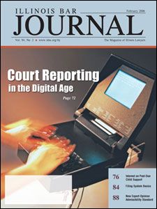 February 2006 Illinois Bar Journal Cover Image
