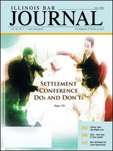 April 2006 Illinois Bar Journal Cover Image