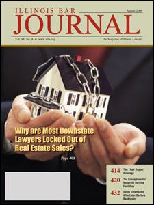 August 2006 Illinois Bar Journal Cover Image