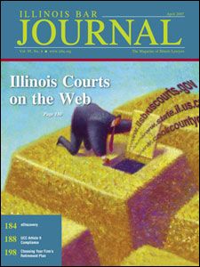 April 2007 Illinois Bar Journal Issue Cover