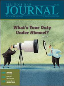 June 2007 Illinois Bar Journal Cover Image
