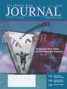 March 2008 Illinois Bar Journal Cover Image