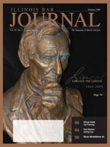 February 2009 Illinois Bar Journal Issue Cover