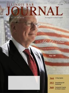 July 2009 Illinois Bar Journal Issue Cover