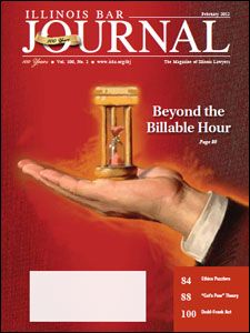 February 2012 Illinois Bar Journal Issue Cover