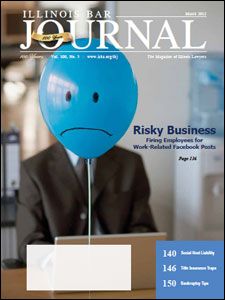March 2012 Illinois Bar Journal Cover Image