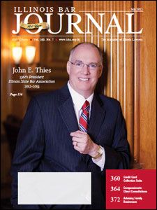 July 2012 Illinois Bar Journal Issue Cover