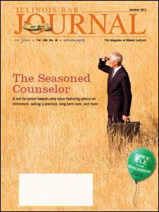October 2012 Illinois Bar Journal Issue Cover