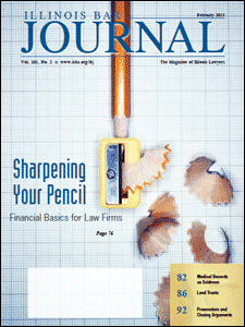 February 2013 Illinois Bar Journal Cover Image