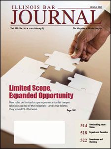 October 2013 Illinois Bar Journal Cover Image