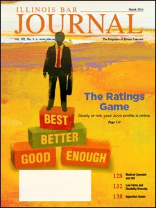 March 2014 Illinois Bar Journal Cover Image