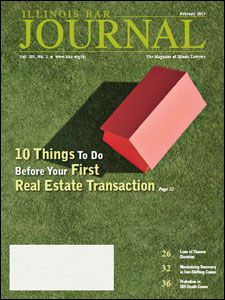 February 2015 Illinois Bar Journal Issue Cover