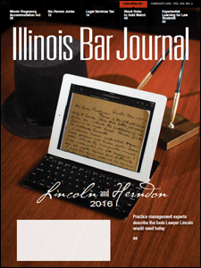 February 2016 Illinois Bar Journal Cover Image