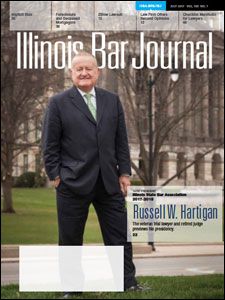July 2017 Illinois Bar Journal Cover Image