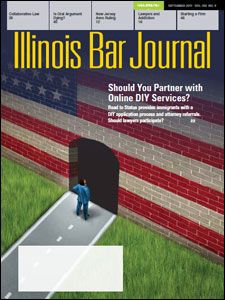 September 2017 Illinois Bar Journal Cover Image