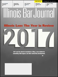 December 2017 Illinois Bar Journal Cover Image