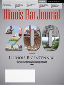 August 2018 Illinois Bar Journal Cover Image