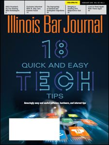 February 2019 Illinois Bar Journal Cover Image
