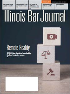 August 2020 Illinois Bar Journal Cover Image