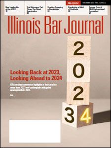 December 2023 Illinois Bar Journal Issue Cover