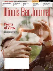 September 2025 Illinois Bar Journal Issue Cover