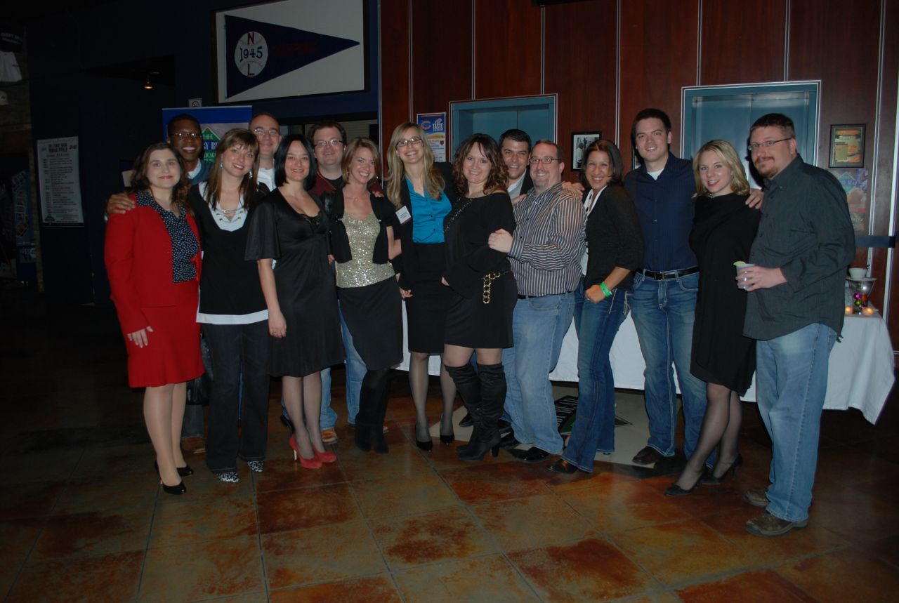 YLD Council members attend the 12th Annual Holiday Parth at the Cubby Bear in Wrigleyville.