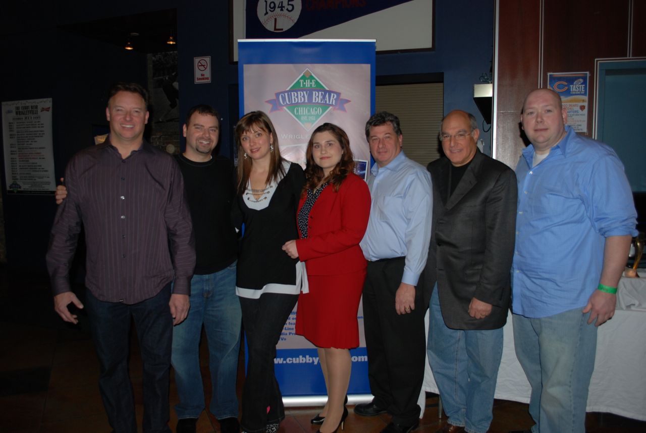 ISBA 2nd Vice President John Locallo, Former YLD Chair Gregg Garofalo, Gandurski, Krolikowska, ISBA Board of Governors member Maura Glorioso, ISBA President-Elect Mark Hassakis and Lollis.