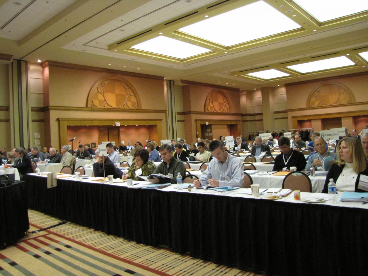 The 201-strong ISBA Assembly
