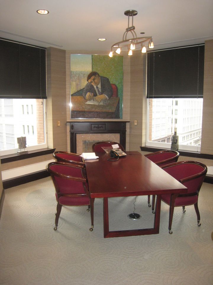 Corner conferece room