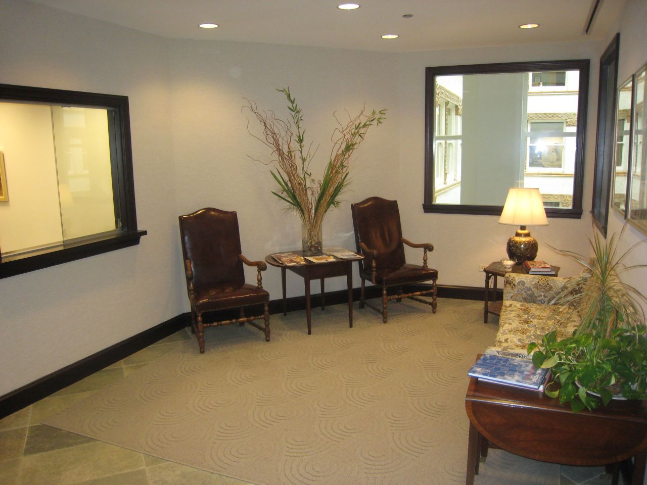 Bellows' 8th floor lobby