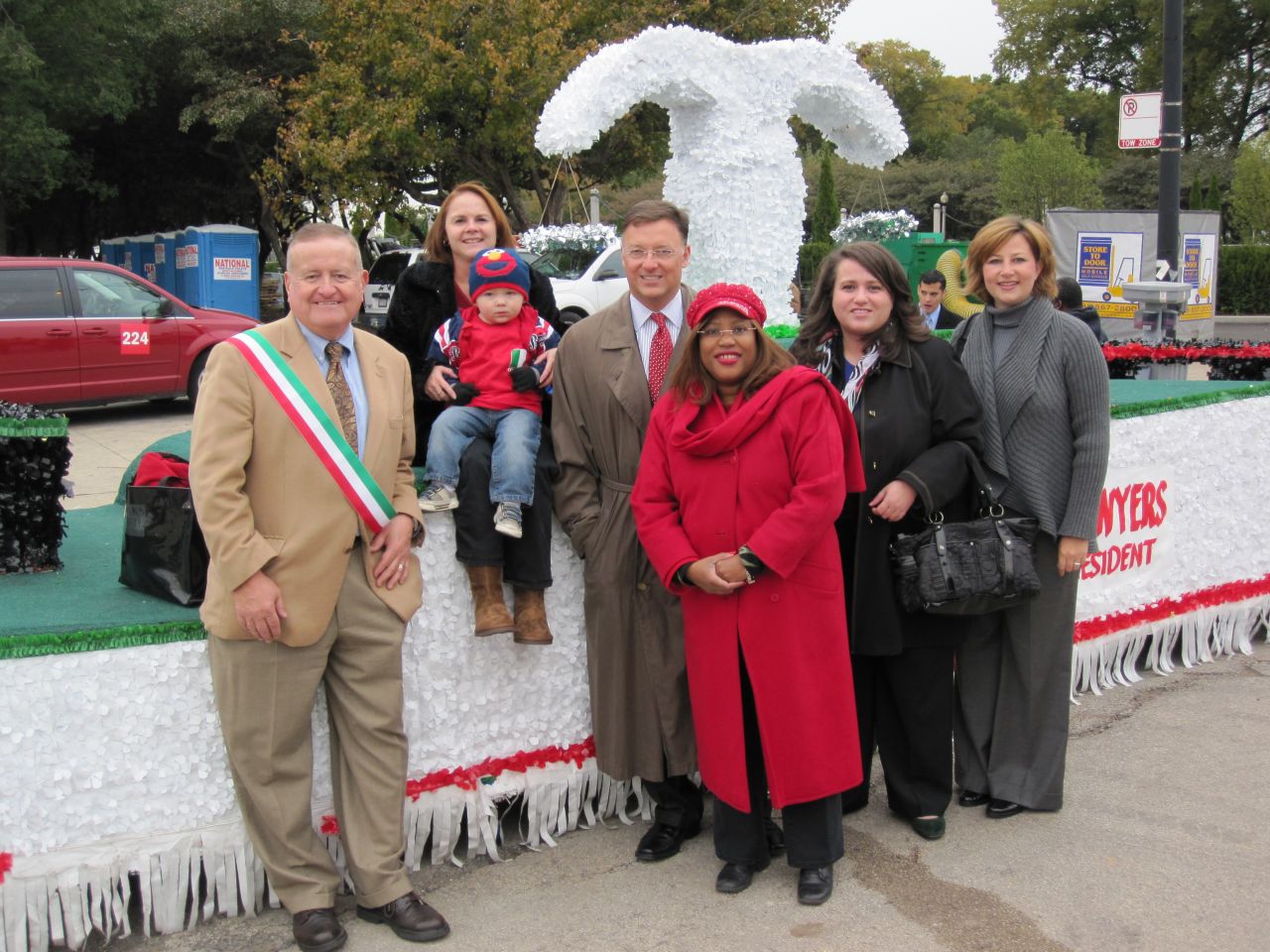 Justinian Society float 1