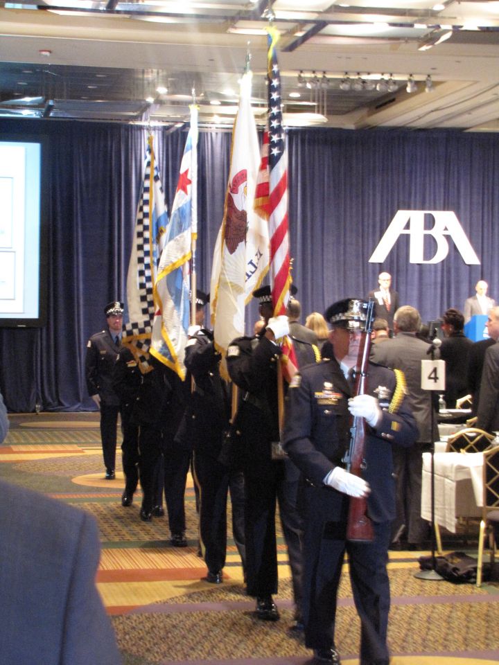 Chicago Police honor guard