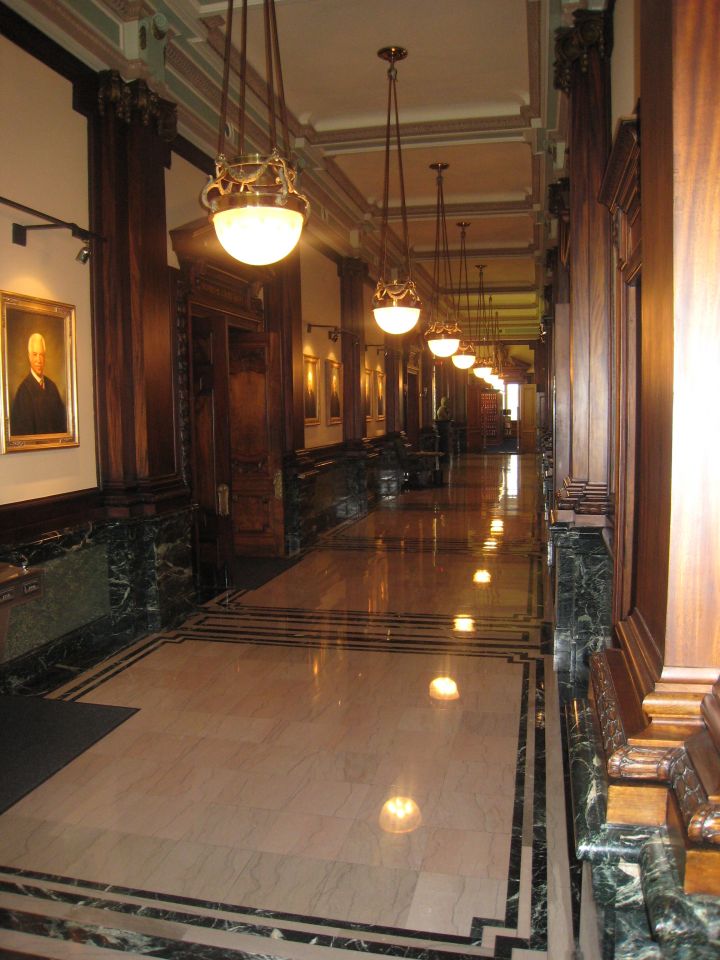 Main hallway on the 2nd floor