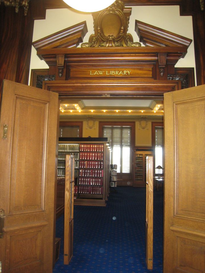 Entrance to Law Library