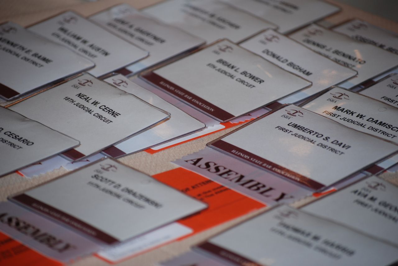 Badges for the 2009 Assembly