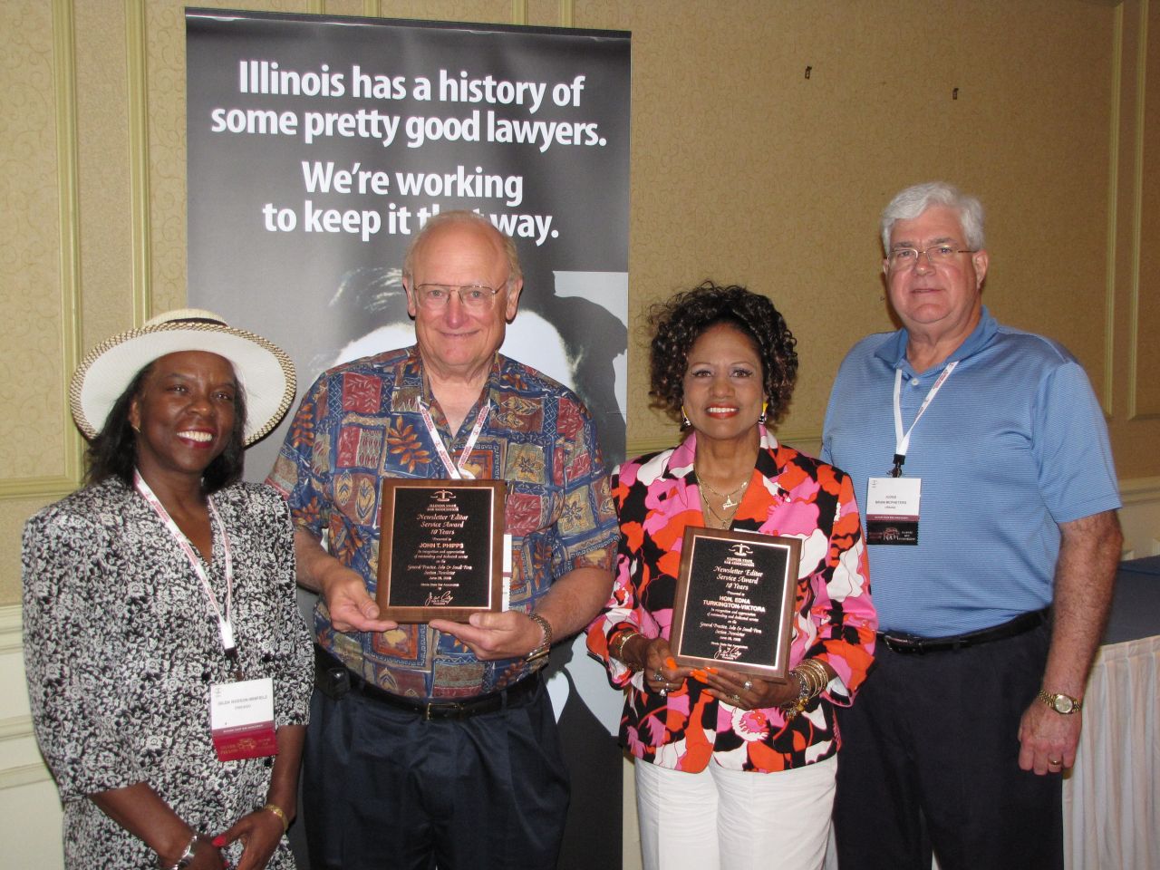 The ISBA congratulates newsletter editor service award winners