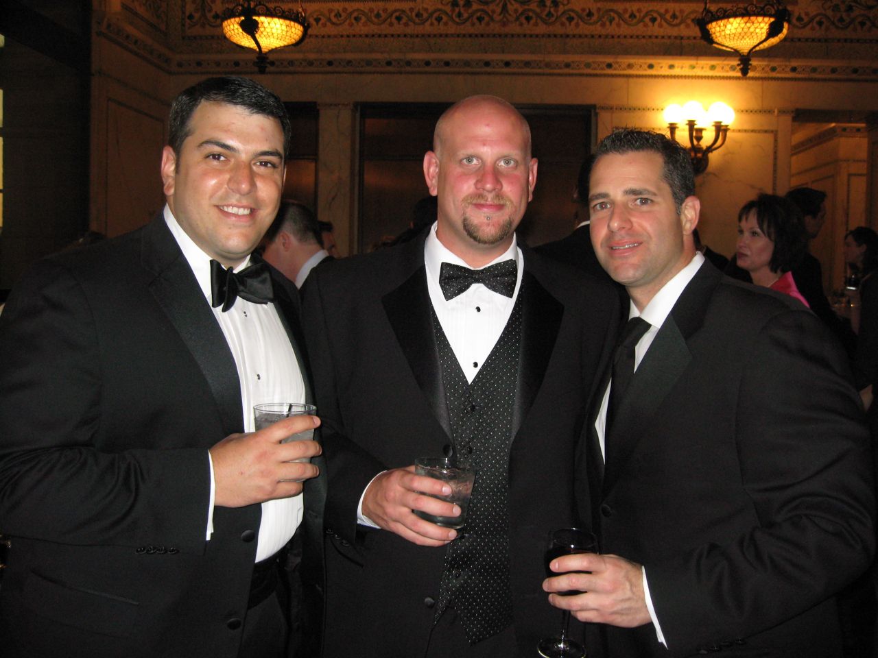 Young Lawyers enjoy the Summer Soiree.