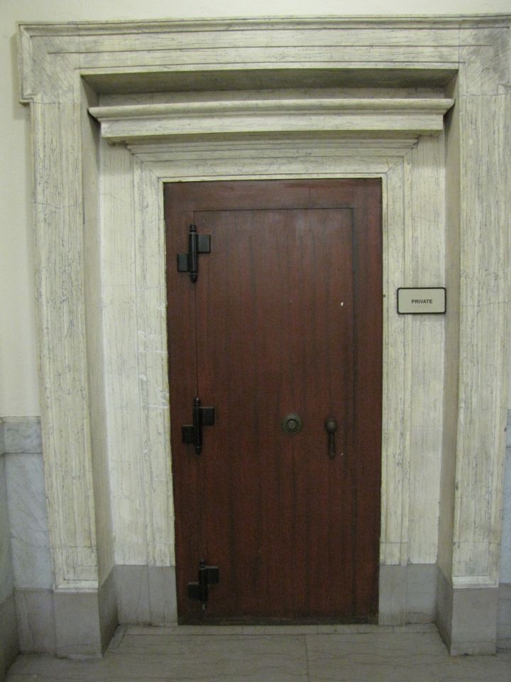 First floor wall safe